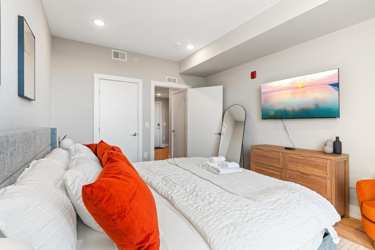 Modern 1Br With King Bed W,D Rooftop 10 Mins To Cc! Philadelphia Bagian luar foto